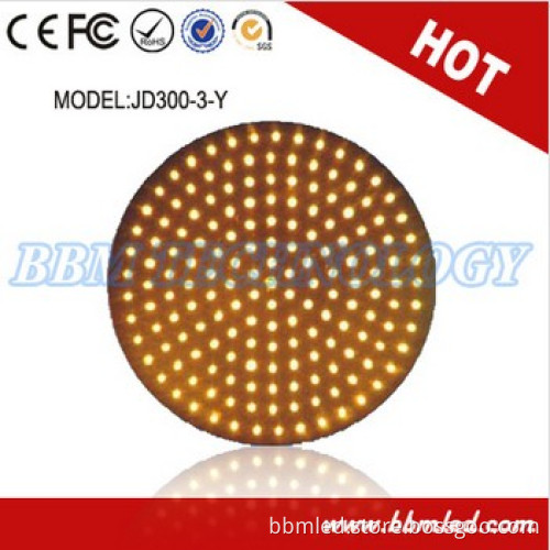 12inch Waterproof Housing LED Yellow Traffic Light for Warning